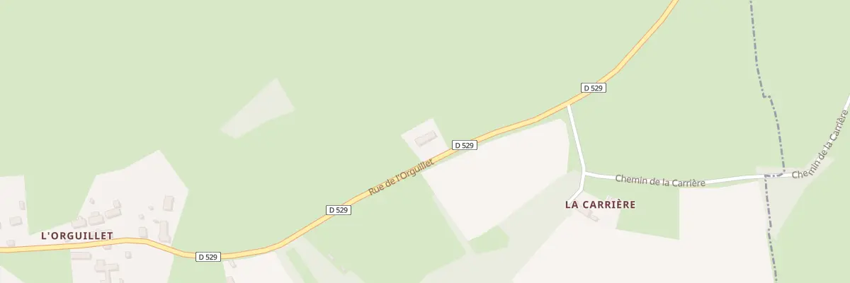 Plan du 17 Rue de l’Orguillet à Bretteville-sur-Ay