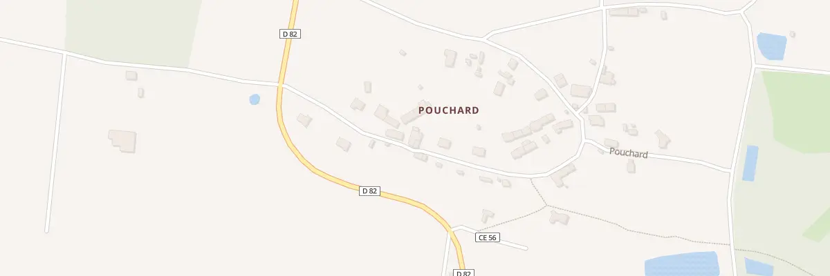 Plan du 42 Pouchard à La Bosse-de-Bretagne