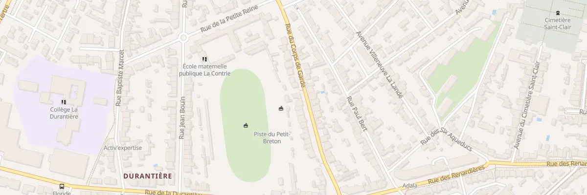 Plan du 83 Rue du Corps de Garde à Nantes