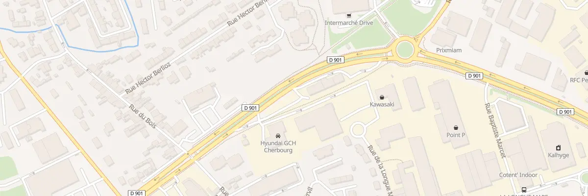Plan du 125 Rue du Bois - Tourlaville à Cherbourg-en-Cotentin
