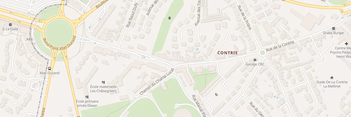 Plan du 82 Rue de la Contrie à Nantes