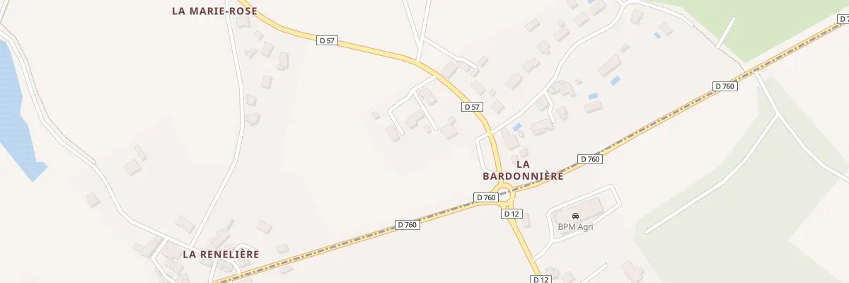 Plan du 6 Lot les Roches à Saint-Georges-de-Pointindoux