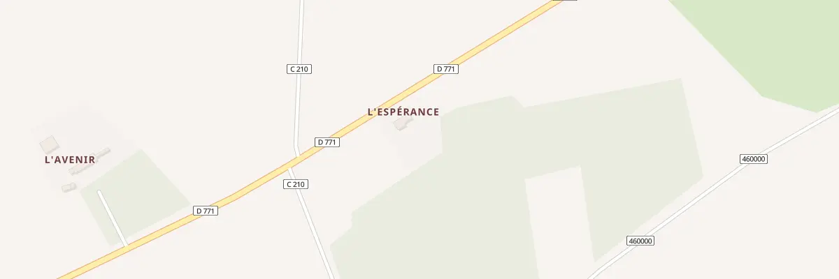 Plan du 5493 L’Espérance à Nozay