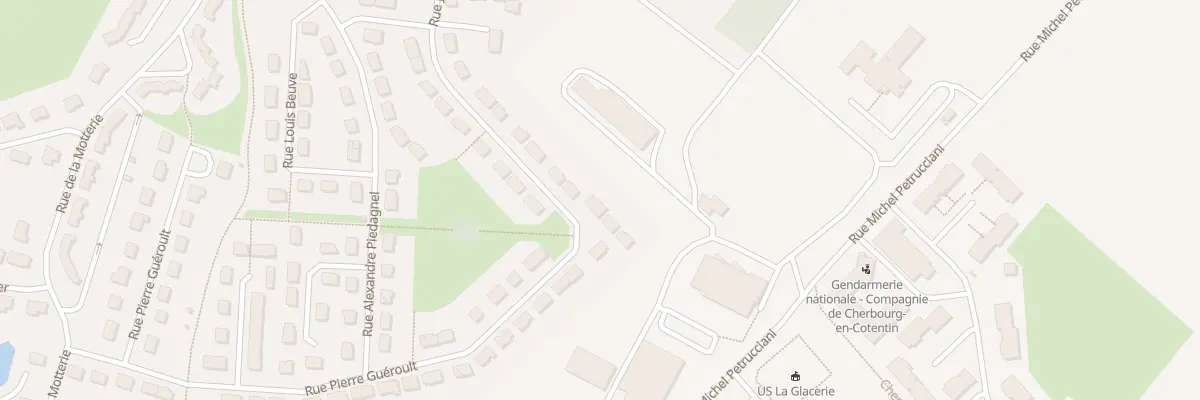 Plan du 67 Rue Pierre Gueroult La Glaceri à Cherbourg-en-Cotentin