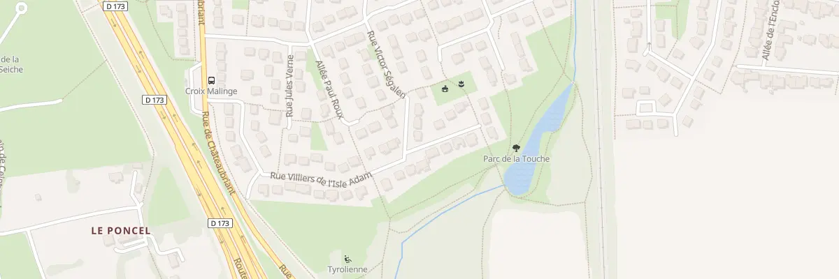 Plan du 13 Rue Victor Ségalen à Vern-sur-Seiche