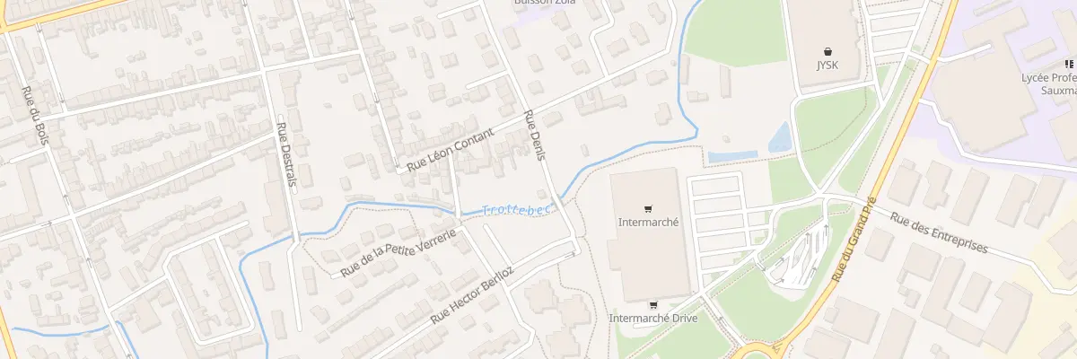 Plan du 30 Rue Leon Contant - Tourlaville à Cherbourg-en-Cotentin