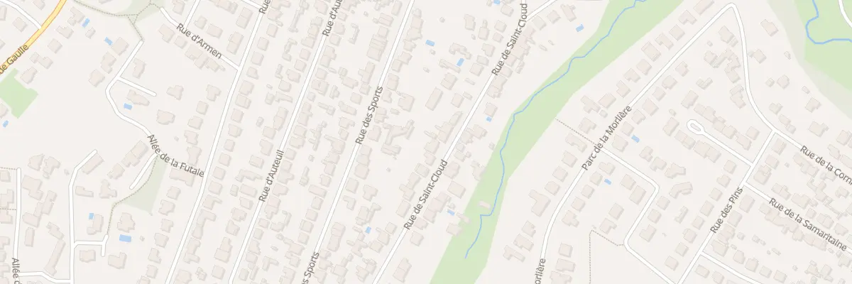 Plan du 43 Rue de Saint-Cloud à Orvault