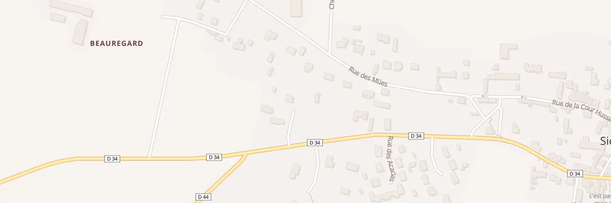 Plan du 32 Rte de Grand Fougeray à Sion-les-Mines