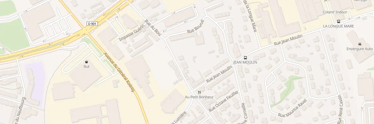 Plan du 151 Rue du Bois - Tourlaville à Cherbourg-en-Cotentin
