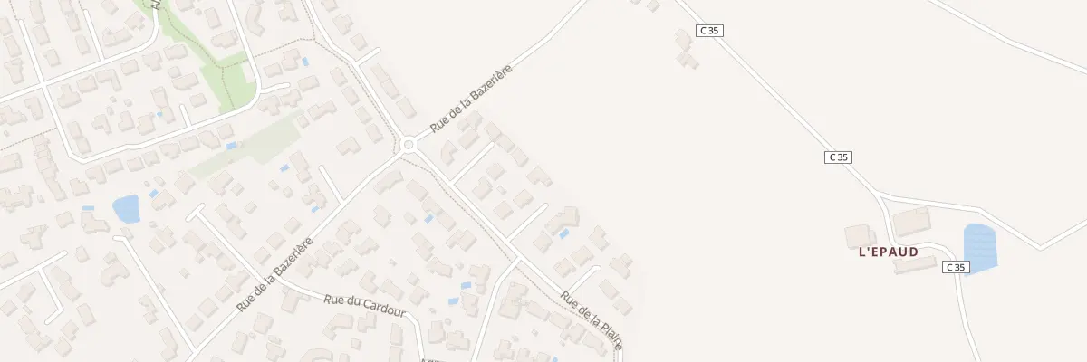 Plan du 5 Rue de la vie à Aizenay