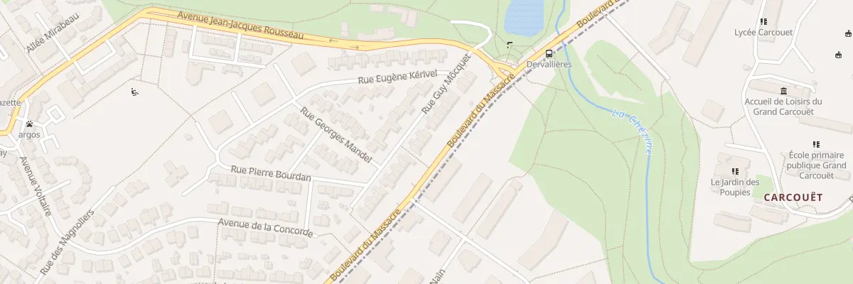 Plan du 23 Rue Guy Mocquet à Saint-Herblain