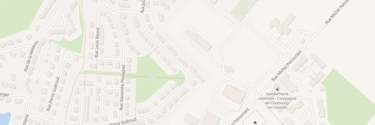 Plan du 69 Rue Pierre Gueroult La Glaceri à Cherbourg-en-Cotentin
