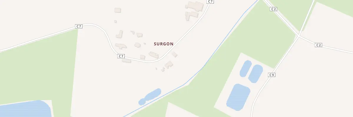 Plan du 5205 Surgon à Andouillé-Neuville