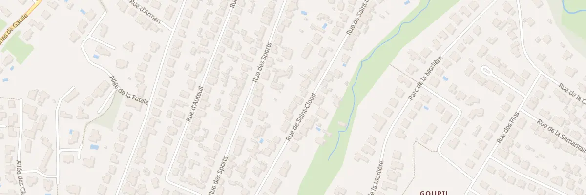 Plan du 39 Rue de Saint-Cloud à Orvault