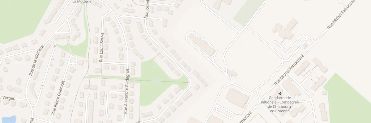 Plan du 71 Rue Pierre Gueroult La Glaceri à Cherbourg-en-Cotentin