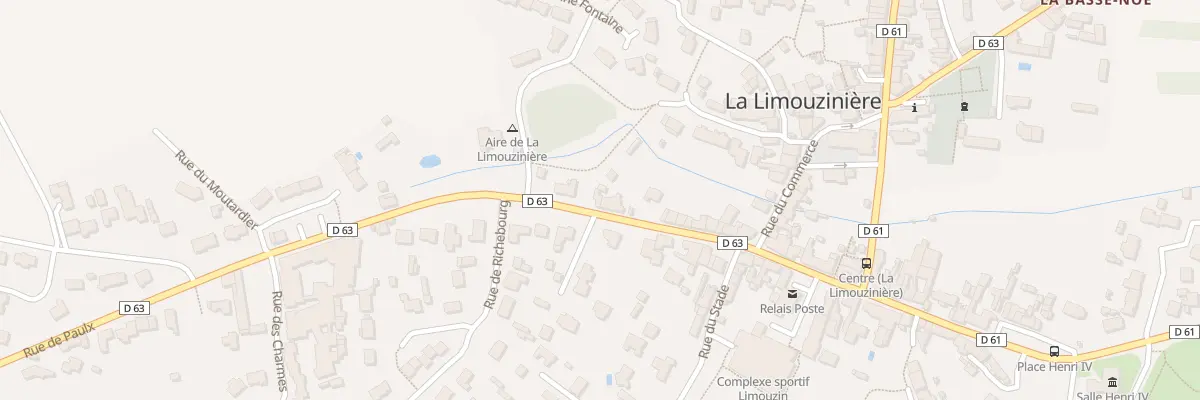 Plan du 44 Rue Charles de Gaulle à La Limouzinière