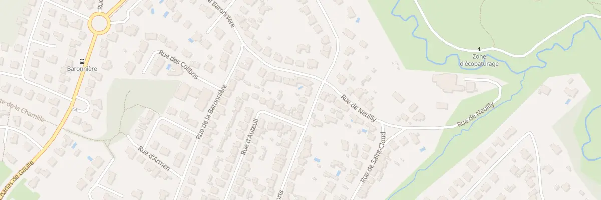 Plan du 67 Rue des Sports à Orvault