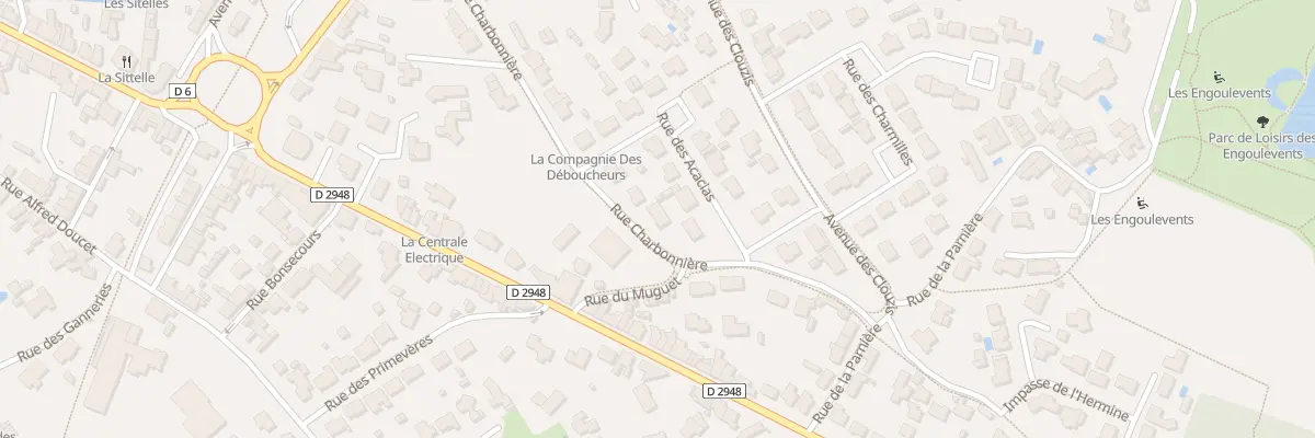 Plan du 19 Rue charbonnière à Aizenay