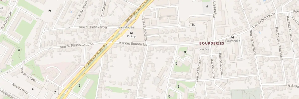 Plan du 132 Rue du Bois Hardy à Nantes