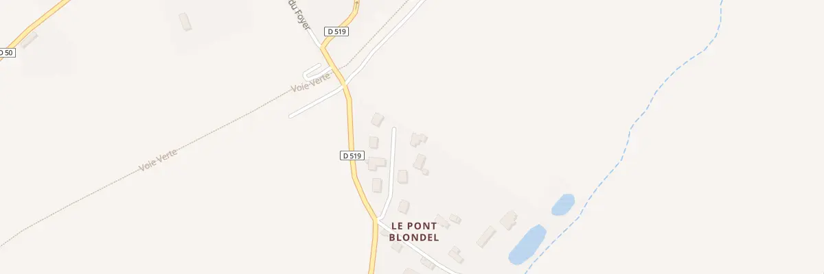 Plan du 9 Rte des Roches à Rocheville