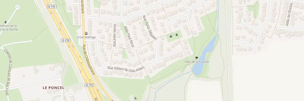 Plan du 12 Rue Victor Ségalen à Vern-sur-Seiche