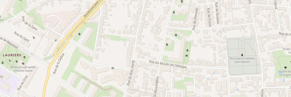 Plan du 108 Rue du Bois Hardy à Nantes