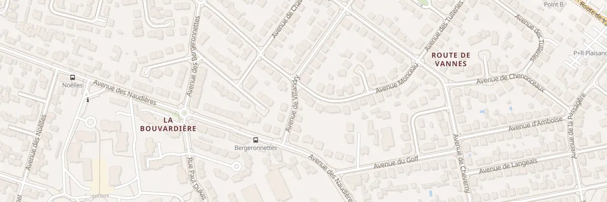 Plan du 29 Av Monceau à Saint-Herblain