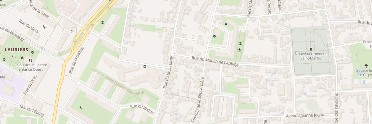Plan du 49 Rue du Moulin de l’Abbaye à Nantes