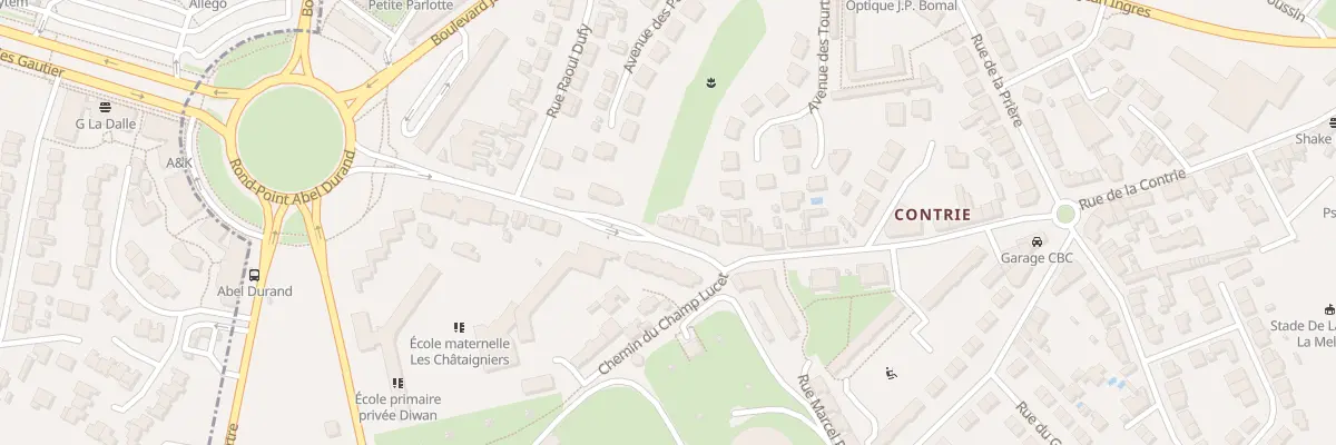 Plan du 94 Rue de la Contrie à Nantes