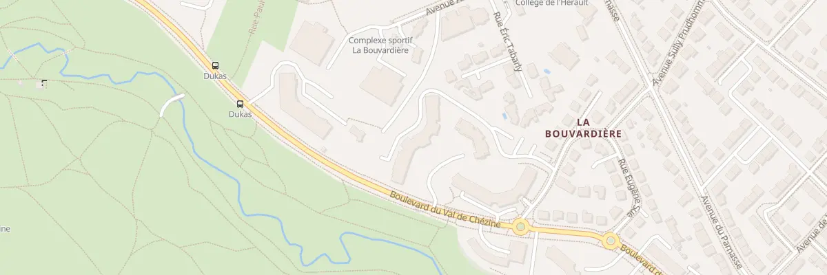 Plan du 40 Bd du Val de Chézine à Saint-Herblain