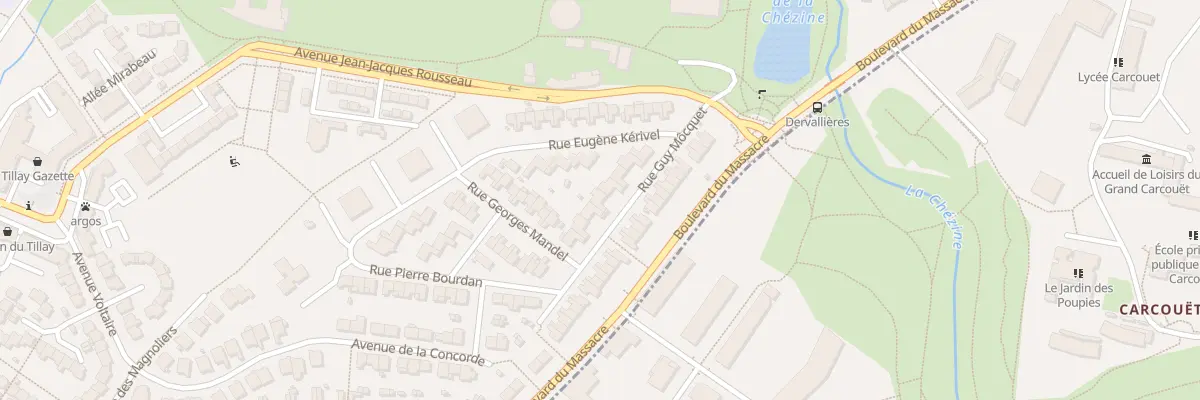 Plan du 8 Rue Guy Mocquet à Saint-Herblain
