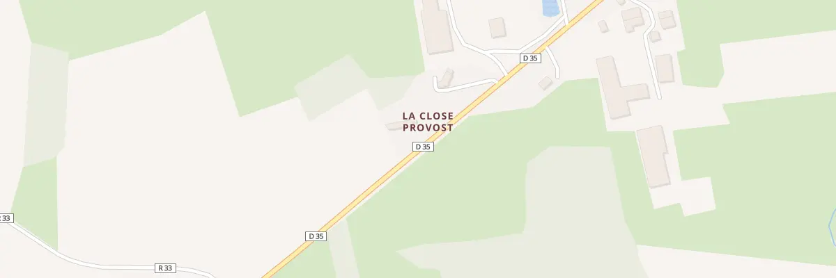 Plan du 3 La Close Provost à Puceul