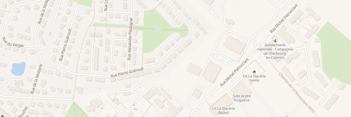 Plan du 53 Rue Pierre Gueroult La Glaceri à Cherbourg-en-Cotentin