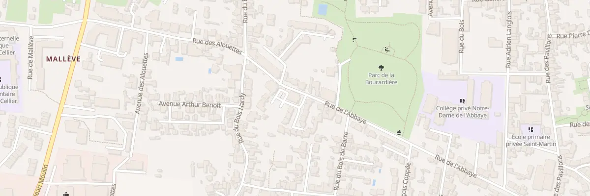 Plan du 73 Rue de l’Abbaye à Nantes