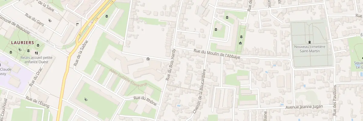 Plan du 98 Rue du Bois Hardy à Nantes