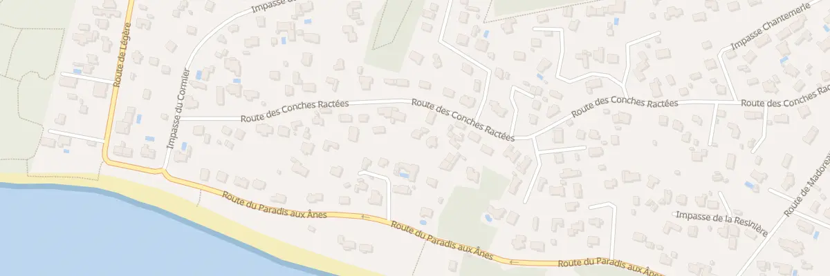 Plan du 28 Rue des conches ractées à Jard-sur-Mer
