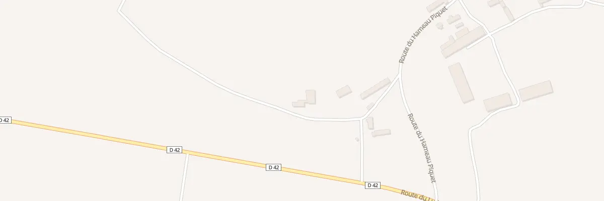 Plan du 5095 Rte du Hameau Piquet à Saint-Jacques-de-Néhou
