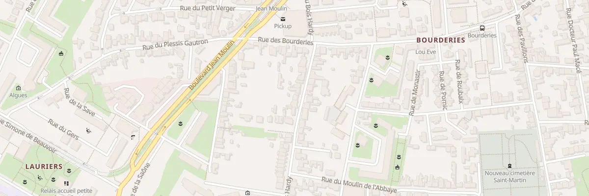 Plan du 121 Rue du Bois Hardy à Nantes
