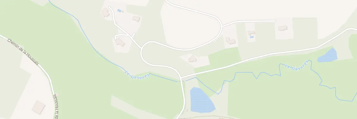 Plan du 5916 Le Pont du Gué à Treillières
