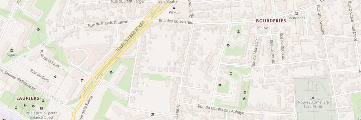 Plan du 113 Rue du Bois Hardy à Nantes