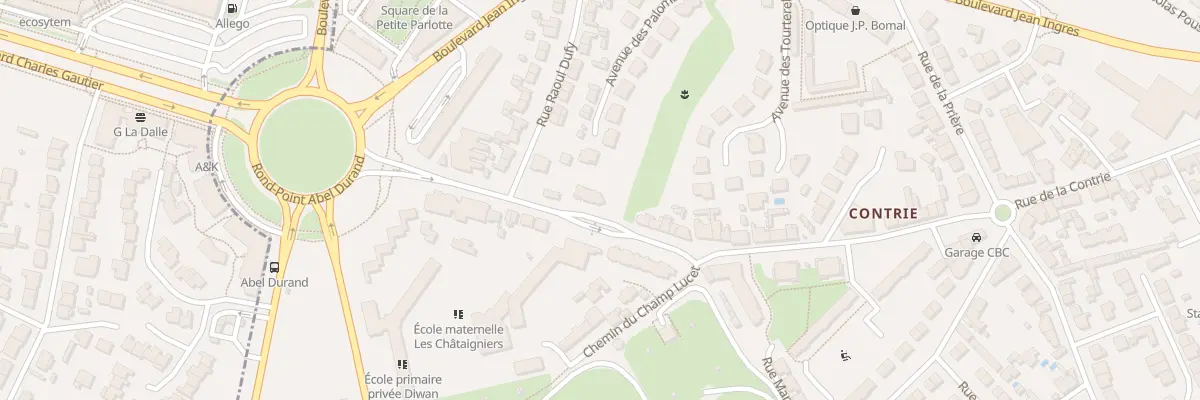 Plan du 96 Rue de la Contrie à Nantes