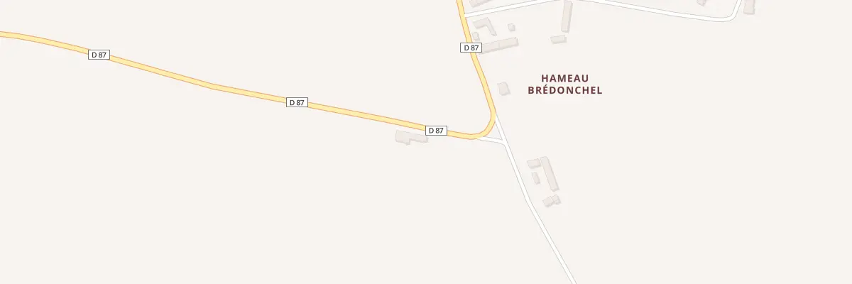 Plan du 2 Rte du Hameau Bredonchel à Saint-Jacques-de-Néhou
