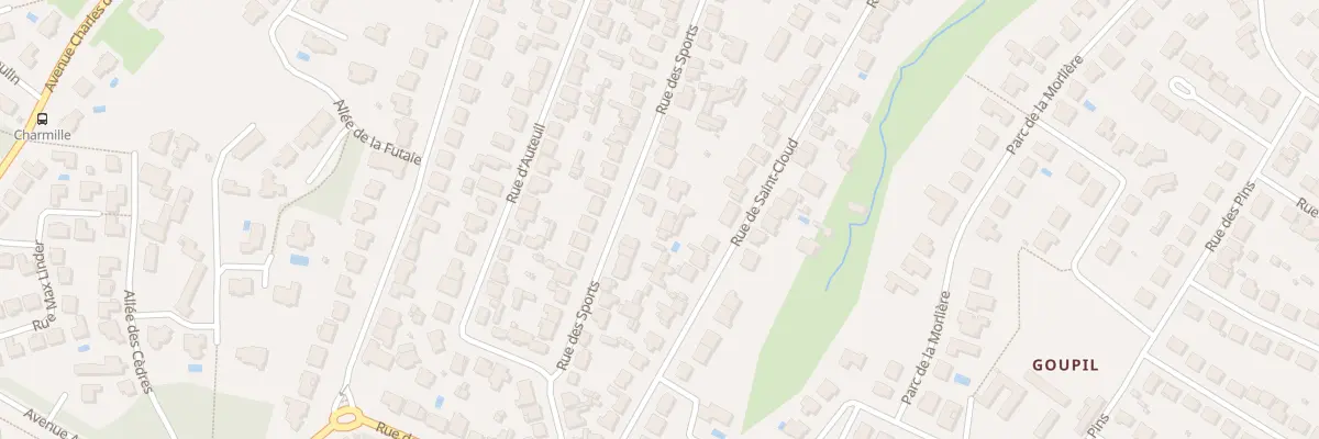 Plan du 30 Rue des Sports à Orvault