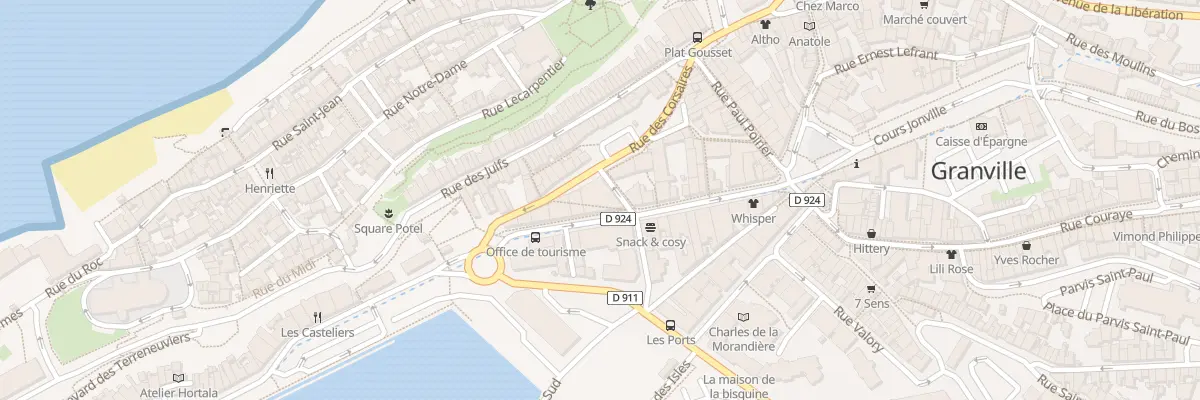 Plan du 15 Rue Lecampion à Granville