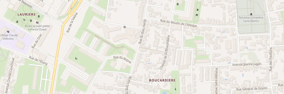 Plan du 84 Rue du Bois Hardy à Nantes