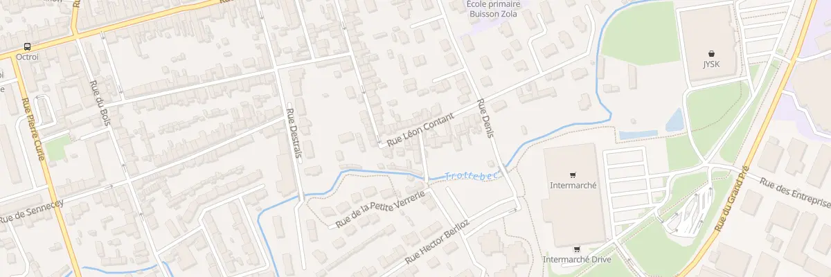 Plan du 12B Rue Leon Contant - Tourlaville à Cherbourg-en-Cotentin