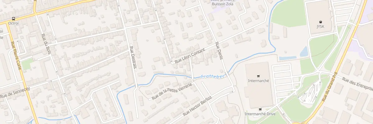 Plan du 12 Rue Leon Contant - Tourlaville à Cherbourg-en-Cotentin