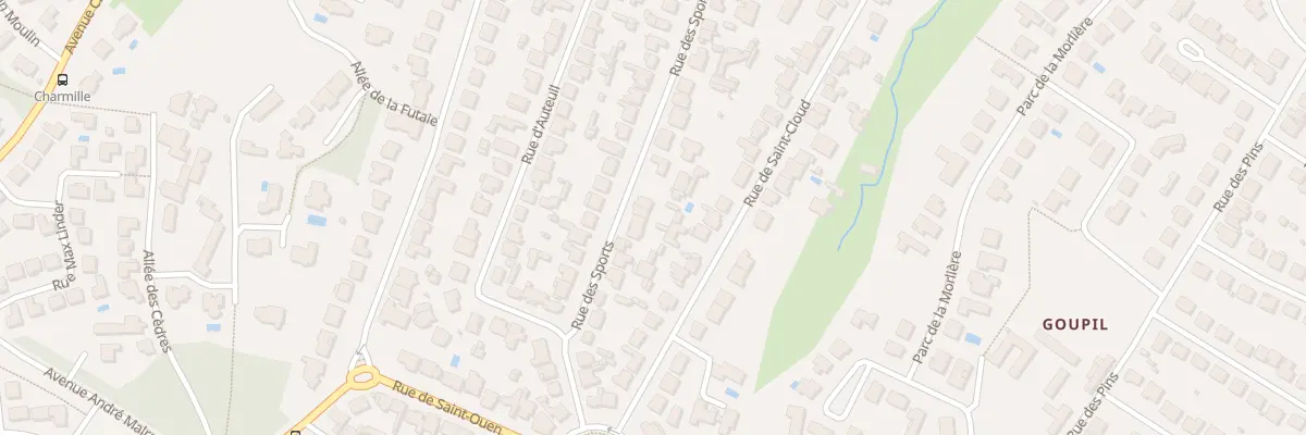 Plan du 24 Rue des Sports à Orvault