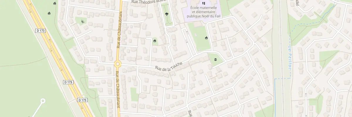 Plan du 17 Rue de la Touche à Vern-sur-Seiche