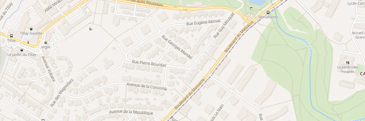 Plan du 3 Rue Georges Mandel à Saint-Herblain